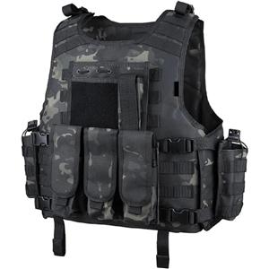 Multi-functional Tactical Special Forces Vest Custom Color Durable Safety Tactical Vest