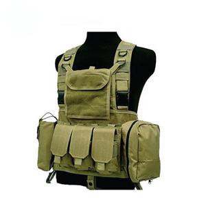 High Quality Olive Green Combat Tactical Vest with Pouches