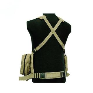 High Quality Olive Green Combat Tactical Vest with Pouches