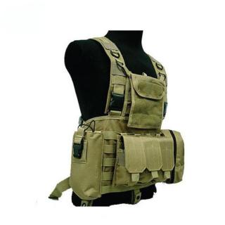High Quality Olive Green Combat Tactical Vest with Pouches