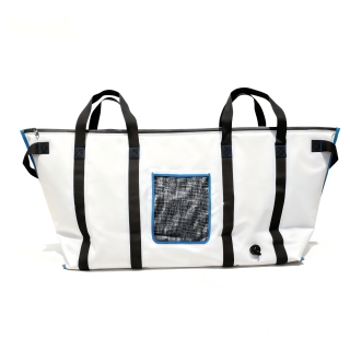 Hot selling thermal insulation fish bag portable waterproof mesh fishing bag leak-proof fish preservation handbag