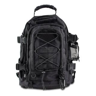 Custom Waterproof Black Traveling Hiking Camping Bug Out Tactical Range Bag Backpack Rucksack