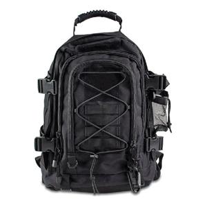 Custom Waterproof Black Traveling Hiking Camping Bug Out Tactical Range Bag Backpack Rucksack
