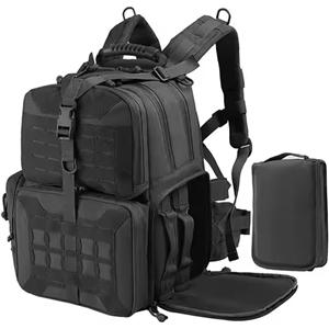 Large Size Tactical Range Backpack with Webbing Shooting Backpack