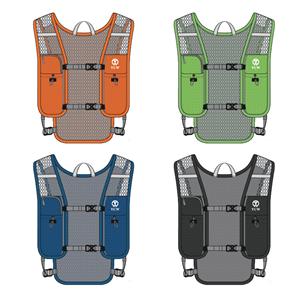 Hiking bag equipment supply hiking vest outdoor running sports vest cross-country running backpack vest