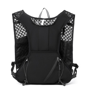 Outdoor sports men and women lightweight multi-functional hiking cross-country marathon running vest water bag backpack