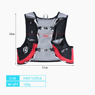 Outdoor sports lightweight multi-functional cycling mountaineering marathon hiking cross-country running vest water bag backpack