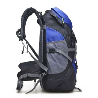 Zipper Camping Hiking Outdoor Trekking Travel Rucksack 50L Backpack