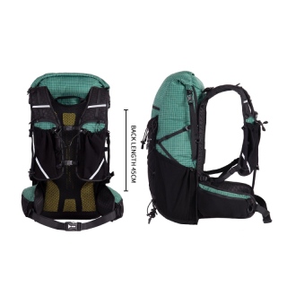 Lightweight 30L Outdoor Hiking Backpack for Men and Women for Camping and Wilderness Adventures