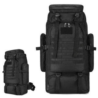 Hot Sale Outdoor Camouflage 45l Backpack Multifunctional Tactical Hiking Travel Storage Shoulder Bag for Men Backpacks Black