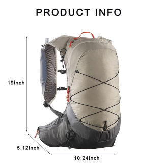 Wholesale Lightweight 15L Waterproof Zipper Softback Fashion Hiking Backpack
