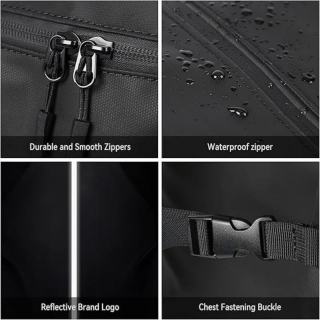 Stock Fashion Cycling Motorcycle Helmet Backpack Unisex Waterproof Polyester Travel Bag 36-56L