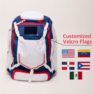 Individuell anpassbare, wasserdichte Beschichtung, strapazierfähige Freizeit-Sporttasche, Fitnessrucksack, Baseballrucksack mit Sonnenbrillenfach