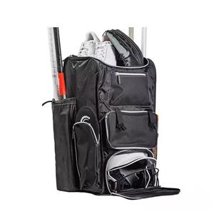 Großer, tragbarer Rollrucksack für Freizeit- und Sportsportarten, reißfest, ideal für Baseball- und Softballschläger.