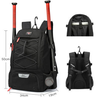 Fitness Team Basketball Bag Baseball Backpack Soccer Casual Backpacks with Ball Compartment Shoes Bag Sports Gym Bag