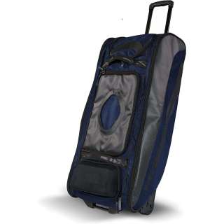 Large Waterproof Rolling Ball Hockey Equipment Bat Bag Backpack Wheeled Softball Baseball Catcher Bag with Wheels