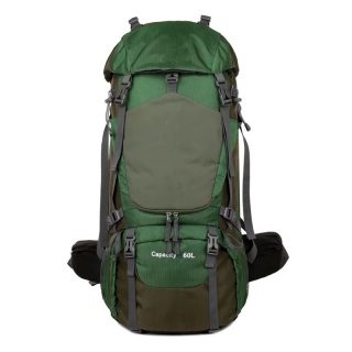 Mochila de montañismo, trekking, cierre de cremallera, bolsa de escalada, unisex, grande, impermeable, para senderismo.