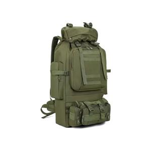 حقيبة ظهر أنيقة وخفيفة الوزن ومقاومة للماء للتخييم والمشي لمسافات طويلة