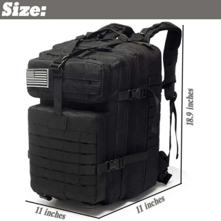 Tactical Backpack - 1000D Waterproof Outdoor Light Weight Backpacks 40L