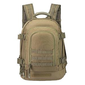 Tactical Backpacks 25L Large-capacity Waterproof Zipper Closure Polyester Camouflage Dual-shoulder Outdoor Sports Backpack