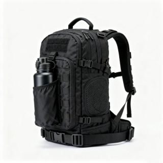 Large Capacity Men's Tactical Softback Backpack Waterproof Oxford Material Multifunctional for Outdoor Hiking