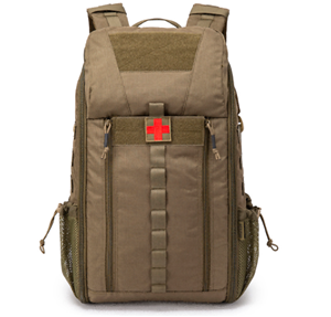 Tactical Emergency Medical Backpack Waterproof First Aid Bags Brown Tactical Medical