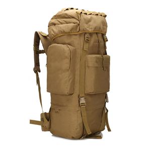 Hot Selling Large Capacity 75l Waterproof Outdoor Camping Travelling Bag Mountaineering Hiking Tactical Backpack