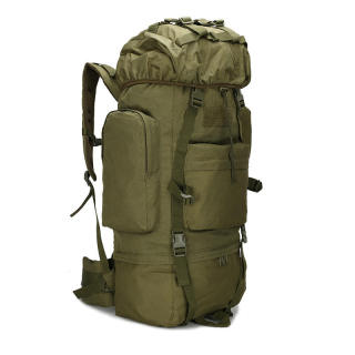Hot Selling Large Capacity 75l Waterproof Outdoor Camping Travelling Bag Mountaineering Hiking Tactical Backpack