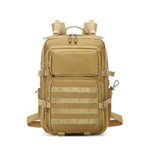 Outdoor Sport Waterproof Wear-Resistant Tactical Backpack with Large Capacity External Frame 19-Inch Laptop Bag