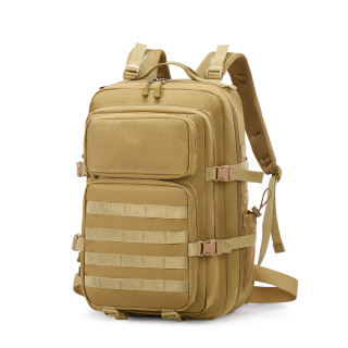 Outdoor Sport Waterproof Wear-Resistant Tactical Backpack with Large Capacity External Frame 19-Inch Laptop Bag