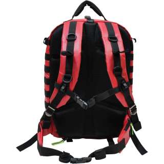 OEM ODM Rescue Tactical Rucksack Backpack Medical Emergency Bag Red Outdoor Travel Backpack Backpack