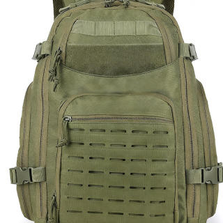 Cross-border Tactical Camouflage Oxford Polyester Backpack Outdoor Sports Cycling Mountaineering Waterproof 36-55L Capacity