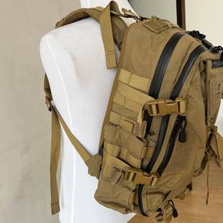 Tactical Molle Pouch First Aid Kit Medical IFAK Tool Waist Pack Backpack with Hanging Bag Black Made of Durable Nylon