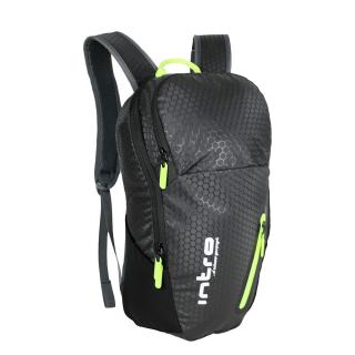 Black 20L Below Backpack Waterproof Outdoor Sports Bag with Zipper Closure Lined Polyester for Hiking Travel Intro TTENSOR 20S