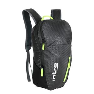 Black 20L Below Backpack Waterproof Outdoor Sports Bag with Zipper Closure Lined Polyester for Hiking Travel Intro TTENSOR 20S