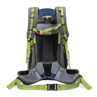 Customization Logo Light Green Waterproof Travel Mountaineering Hiking Backpack With Rain Cover