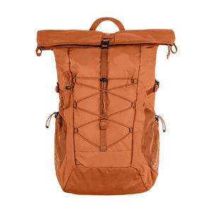 25 Liter Waterproof Outdoor Roll Top Backpack Rucksack for Hiking Camping, Light Weight Nylon Ripstop Backpack