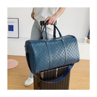 Новая модель дорожной сумки-тоут из искусственной кожи, вместительная спортивная сумка, портативная сумка для путешествий.