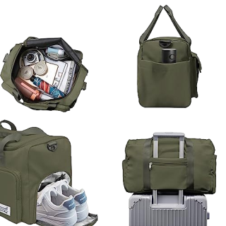 Вместительная портативная трансформируемая легкая дорожная сумка, модный складной чемоданчик для выходных с застежкой-молнией.