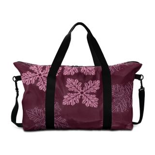 Custom Made Travel Bag Large Capacity Print on Demand Hawaiian Quilt Lightweight Luggage Bags for Long or Short-distance