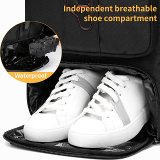 حقيبة ظهر كبيرة للسفر للرجال سعة 70 لترًا، مقاومة للماء، مناسبة للتخييم والرحلات والتنزه، متوفرة بالجملة من المصنع مباشرة.