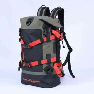 Custom Logo Waterproof Backpack for Men 20L/30L/40L Floating Dry Bag Kayak Waterproof Fishing Backpack Rod Holder Hiking Bags