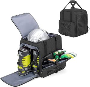 売れ筋の格安ダッフルバックパック メンズ スポーツ 旅行 ヘルメットバッグ 折りたたみ式 旅行バッグ スキー シューズバッグ アウトドアスポーツ用
