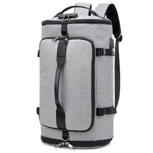 Mochila de montaña de nailon resistente al agua y al desgaste, personalizada, antirrobo, para hombre y mujer, de 55 l, para esquí y camping, con bolsillos grandes.