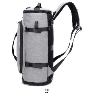 Mochila de montaña de nailon resistente al agua y al desgaste, personalizada, antirrobo, para hombre y mujer, de 55 l, para esquí y camping, con bolsillos grandes.
