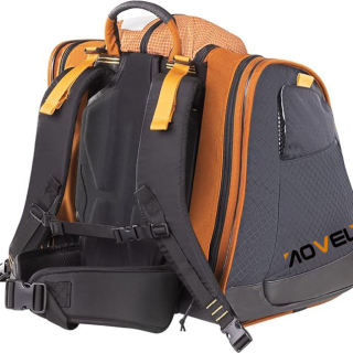 Рюкзак для лыжных и сноубордных ботинок с отделением для шлема, водонепроницаемый внешний корпус.