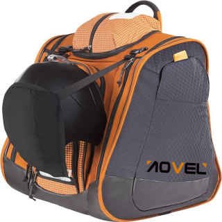 Рюкзак для лыжных и сноубордных ботинок с отделением для шлема, водонепроницаемый внешний корпус.