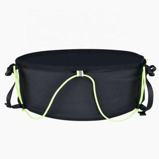 Elastic Jogging Bag Fanny Pack Fitted Race Belt Waist Trail Running Belt with Different Sizes for a Perfect Fit