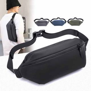 Multi-functional Outdoor Waterproof Fitness Sling Chest Bag Portable Leisure Running Sport Fanny Pack Waist Bag
