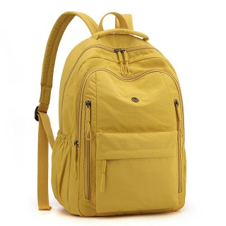 スタイリッシュな旅行用軽量レディースバックパック、アウトドアカジュアルメンズバックパック、高級感、超軽量、大容量の学生用スクールバッグ